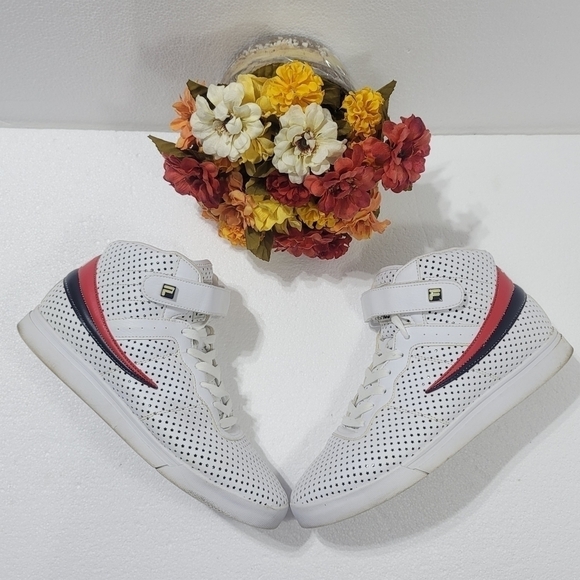 FILA MEN'S WHITE SNEAKERS SZ.11 - Picture 8 of 8